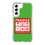 スリムプロテクションケース［ FRAGILE Sticker - Green ］