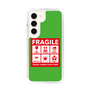 スリムプロテクションケース［ FRAGILE Sticker - Green ］