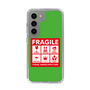 スリムプロテクションケース［ FRAGILE Sticker - Green ］