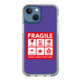 スリムプロテクションケース［ FRAGILE Sticker - Purple ］