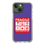 スリムプロテクションケース［ FRAGILE Sticker - Purple ］