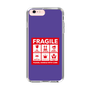 スリムプロテクションケース［ FRAGILE Sticker - Purple ］