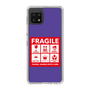 スリムプロテクションケース［ FRAGILE Sticker - Purple ］