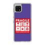 スリムプロテクションケース［ FRAGILE Sticker - Purple ］