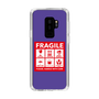 スリムプロテクションケース［ FRAGILE Sticker - Purple ］