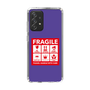 スリムプロテクションケース［ FRAGILE Sticker - Purple ］