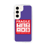 スリムプロテクションケース［ FRAGILE Sticker - Purple ］