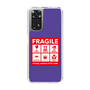 スリムプロテクションケース［ FRAGILE Sticker - Purple ］