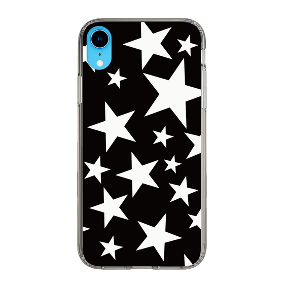スリムプロテクションケース［ Stars - Black ］