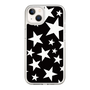 スリムプロテクションケース［ Stars - Black ］