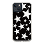 スリムプロテクションケース［ Stars - Black ］