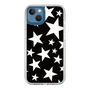スリムプロテクションケース［ Stars - Black ］