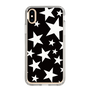 スリムプロテクションケース［ Stars - Black ］