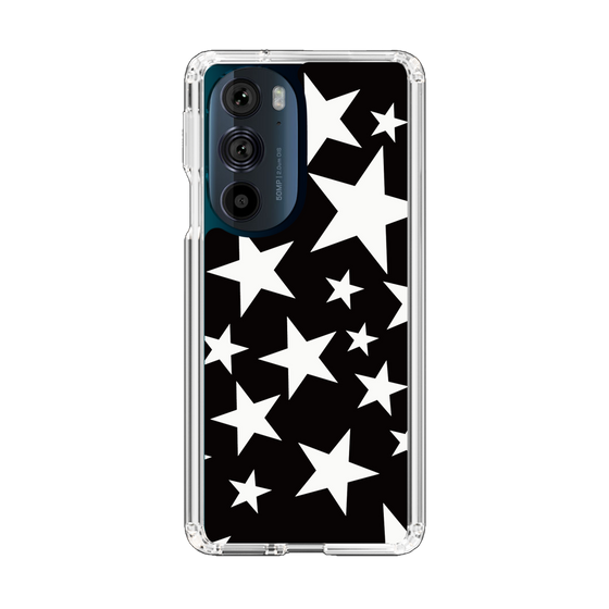 スリムプロテクションケース［ Stars - Black ］