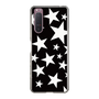 スリムプロテクションケース［ Stars - Black ］