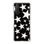 スリムプロテクションケース［ Stars - Black ］