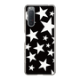 スリムプロテクションケース［ Stars - Black ］