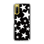 スリムプロテクションケース［ Stars - Black ］