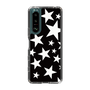 スリムプロテクションケース［ Stars - Black ］