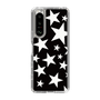 スリムプロテクションケース［ Stars - Black ］
