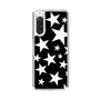 スリムプロテクションケース［ Stars - Black ］