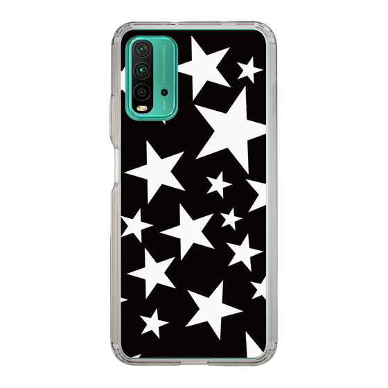 スリムプロテクションケース［ Stars - Black ］