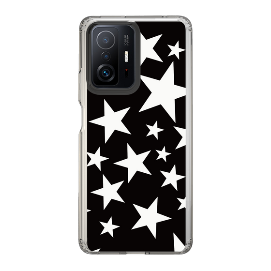 スリムプロテクションケース［ Stars - Black ］