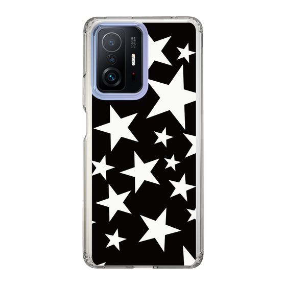 スリムプロテクションケース［ Stars - Black ］