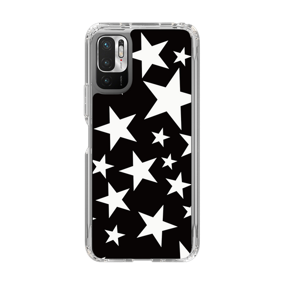 スリムプロテクションケース［ Stars - Black ］