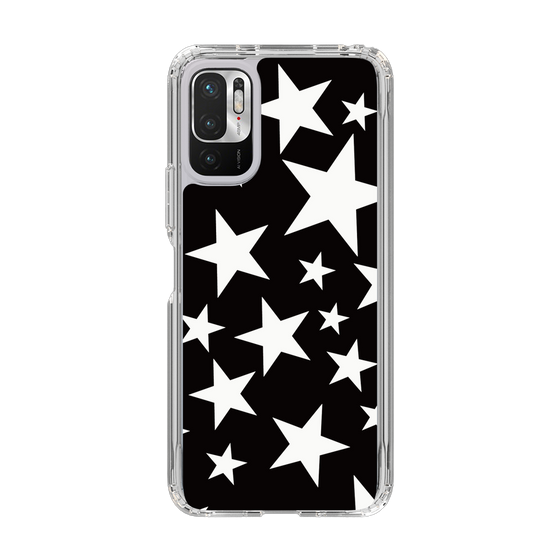 スリムプロテクションケース［ Stars - Black ］