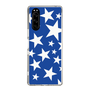 スリムプロテクションケース［ Stars - Blue ］