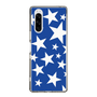 スリムプロテクションケース［ Stars - Blue ］