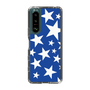 スリムプロテクションケース［ Stars - Blue ］