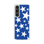 スリムプロテクションケース［ Stars - Blue ］