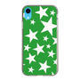 スリムプロテクションケース［ Stars - Green ］