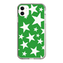 スリムプロテクションケース［ Stars - Green ］