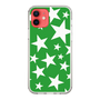 スリムプロテクションケース［ Stars - Green ］