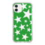 スリムプロテクションケース［ Stars - Green ］