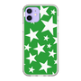 スリムプロテクションケース［ Stars - Green ］