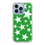 スリムプロテクションケース［ Stars - Green ］