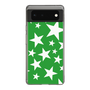スリムプロテクションケース［ Stars - Green ］