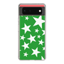 スリムプロテクションケース［ Stars - Green ］