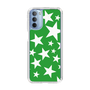 スリムプロテクションケース［ Stars - Green ］