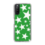 スリムプロテクションケース［ Stars - Green ］