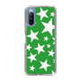 スリムプロテクションケース［ Stars - Green ］