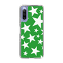 スリムプロテクションケース［ Stars - Green ］