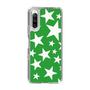 スリムプロテクションケース［ Stars - Green ］