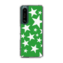 スリムプロテクションケース［ Stars - Green ］