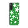 スリムプロテクションケース［ Stars - Green ］
