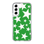 スリムプロテクションケース［ Stars - Green ］